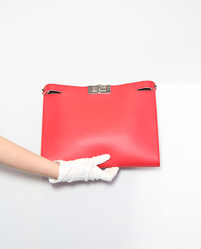 Peekaboo Clutch, front view
